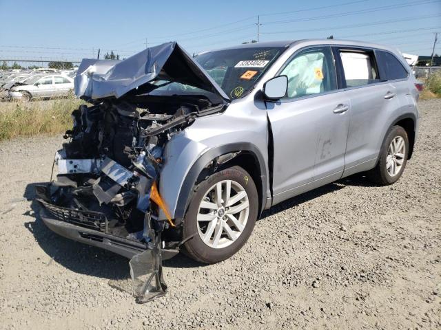Photo 2 from auction – 2016 TOYOTA HIGHLANDER with VIN 5TDBKRFH5GS333547