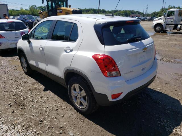 Photo 3 from auction – 2019 CHEVROLET TRAX LS with VIN 3GNCJNSB4KL210359