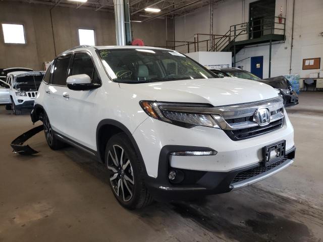 Photo 1 from auction – 2021 HONDA PILOT TOUR with VIN 5FNYF6H65MB091786