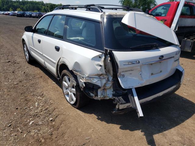 Photo 9 from auction – 2009 SUBARU OUTBACK 2. with VIN 4S4BP61C597346755