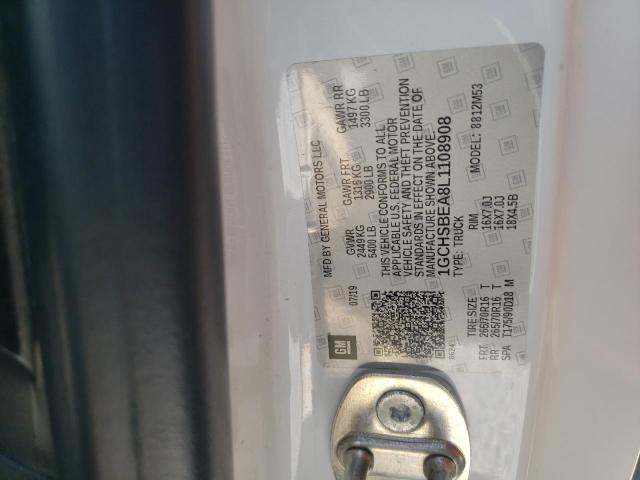 Photo 10 from auction – 2020 CHEVROLET COLORADO with VIN 1GCHSBEA8L1108908