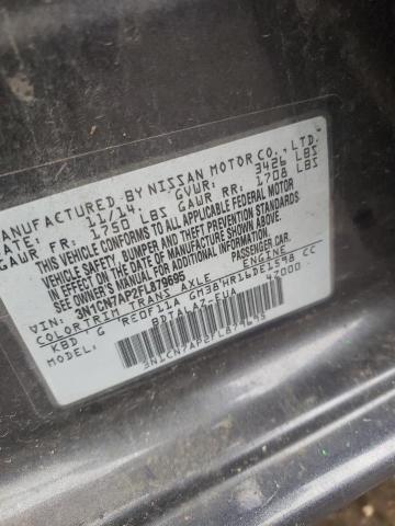 Photo 10 from auction – 2015 NISSAN VERSA S with VIN 3N1CN7AP2FL879695