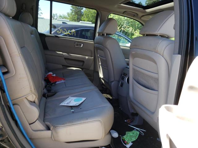 Photo 6 from auction – 2011 HONDA PILOT EXLN with VIN 5FNYF4H79BB004658
