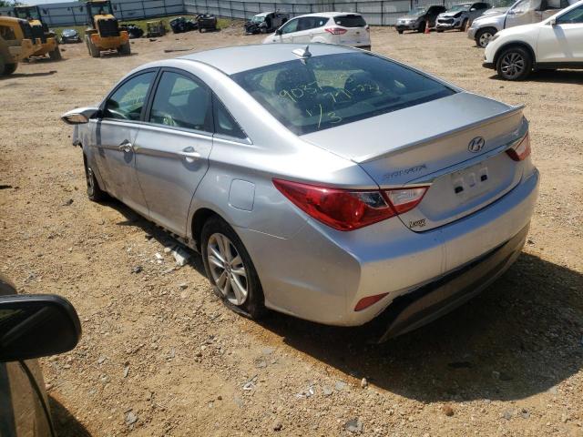 Photo 3 from auction – 2014 HYUNDAI SONATA GLS with VIN 5NPEB4AC5EH895320
