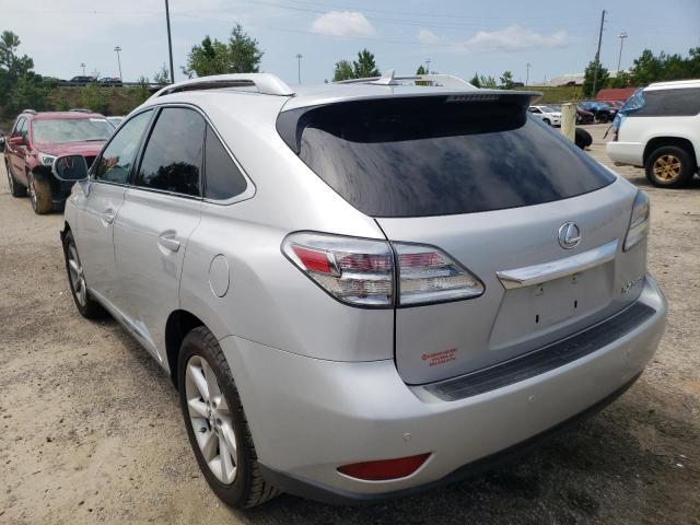 Photo 3 from auction – 2012 LEXUS RX 350 with VIN 2T2ZK1BA7CC071392