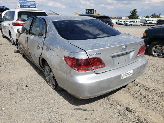 Photo 3 from auction – 2005 LEXUS ES 330 with VIN JTHBA30G155122783