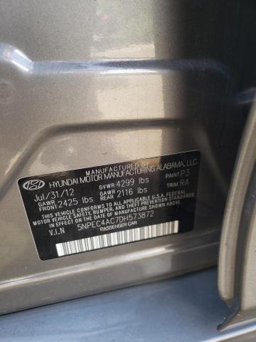 Photo 10 from auction – 2013 HYUNDAI SONATA SE with VIN 5NPEC4AC7DH573872