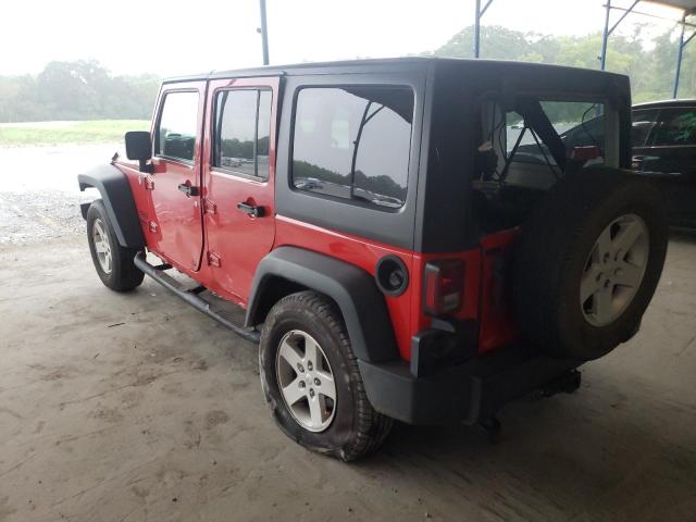Photo 3 from auction – 2016 JEEP WRANGLER U with VIN 1C4BJWDG9GL328445