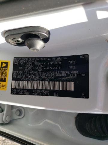 Photo 10 from auction – 2018 TOYOTA HIGHLANDER with VIN 5TDKZRFH2JS537533