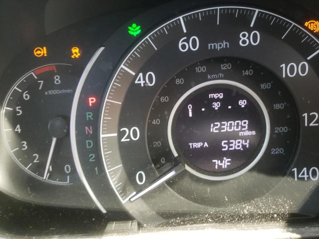 Photo 8 from auction – 2013 HONDA CR-V EXL with VIN 5J6RM4H73DL067355