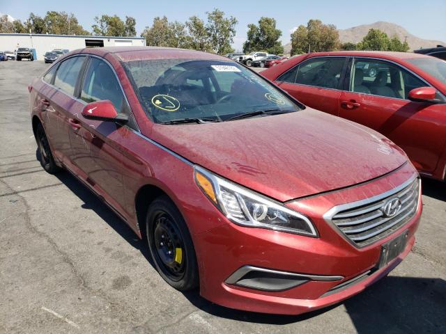 HYUNDAI SONATA SE 2016 with VIN 5NPE24AF7GH323517 - Photo from auction