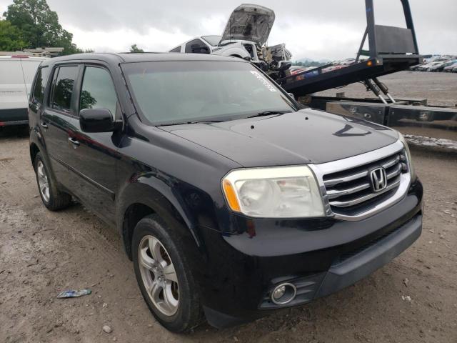 HONDA PILOT EXL 2013 with VIN 5FNYF4H55DB023144 - Photo from auction
