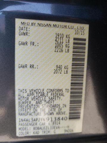 Photo 10 from auction – 2015 NISSAN ALTIMA 2.5 with VIN 1N4AL3AP2FN913840