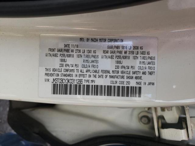 Photo 10 from auction – 2019 MAZDA CX-9 TOURI with VIN JM3TCBCY3K0311286