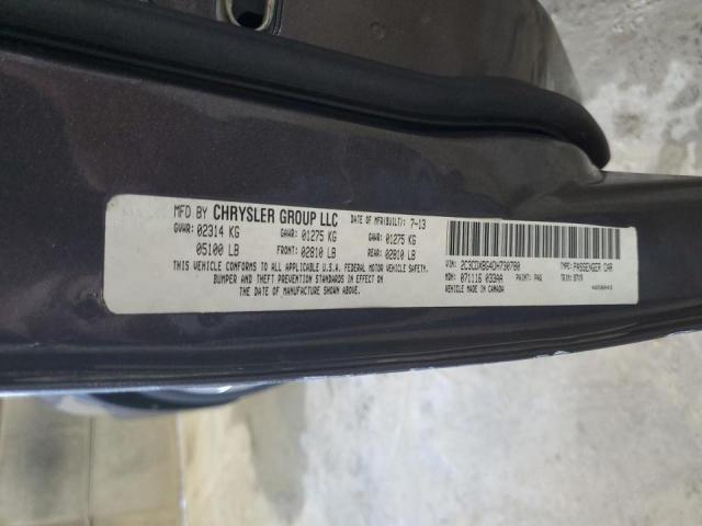 Photo 10 from auction – 2013 DODGE CHARGER SE with VIN 2C3CDXBG4DH730780