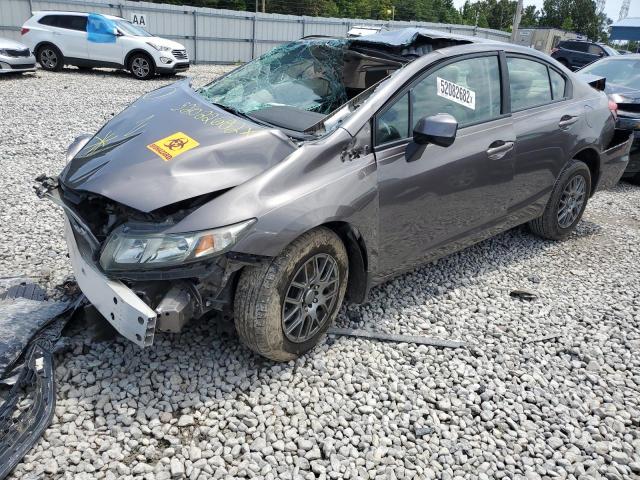 Photo 2 from auction – 2013 HONDA CIVIC LX with VIN 19XFB2F53DE012627