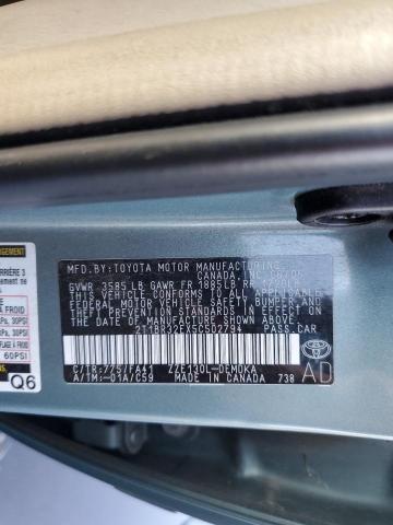 Photo 10 from auction – 2005 TOYOTA COROLLA CE with VIN 2T1BR32EX5C502794