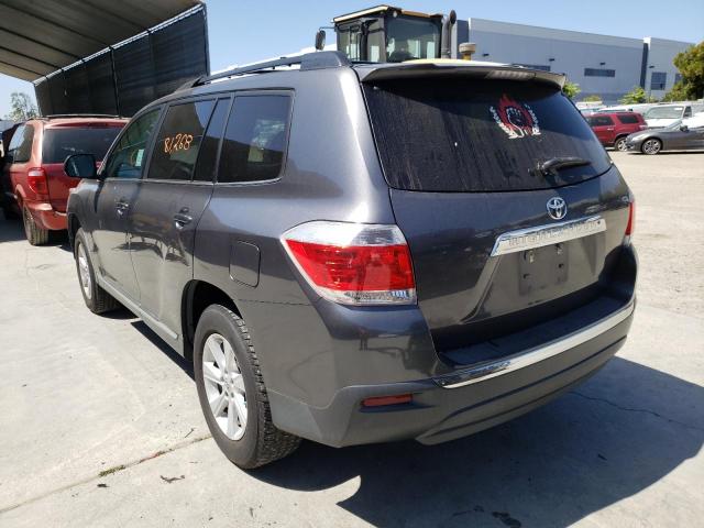 Photo 3 from auction – 2013 TOYOTA HIGHLANDER with VIN 5TDZA3EH4DS044266