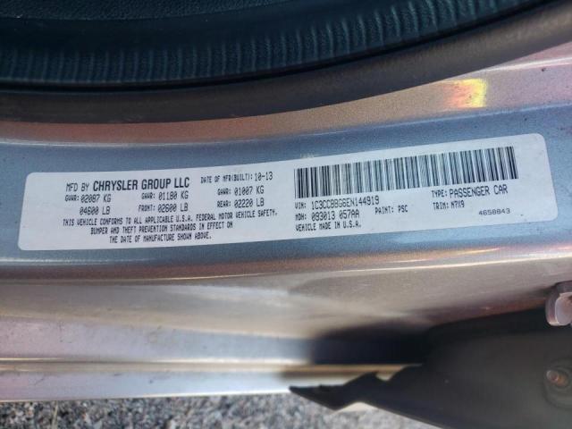 Photo 10 from auction – 2014 CHRYSLER 200 TOURIN with VIN 1C3CCBBG6EN144919