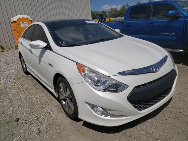 HYUNDAI SONATA HYB 2012 with VIN KMHEC4A41CA060627 - Photo from auction
