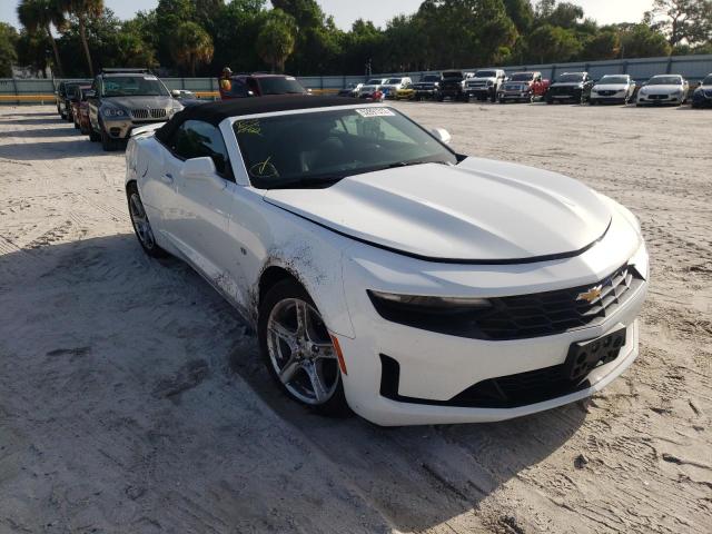 CHEVROLET CAMARO LS 2019 with VIN 1G1FB3DX0K0128747 - Photo from auction