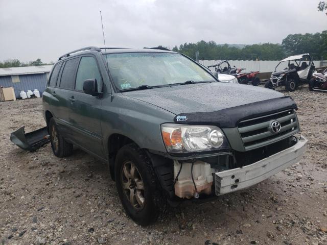 TOYOTA HIGHLANDER 2007 with VIN JTEEP21AX70214035 - Photo from auction
