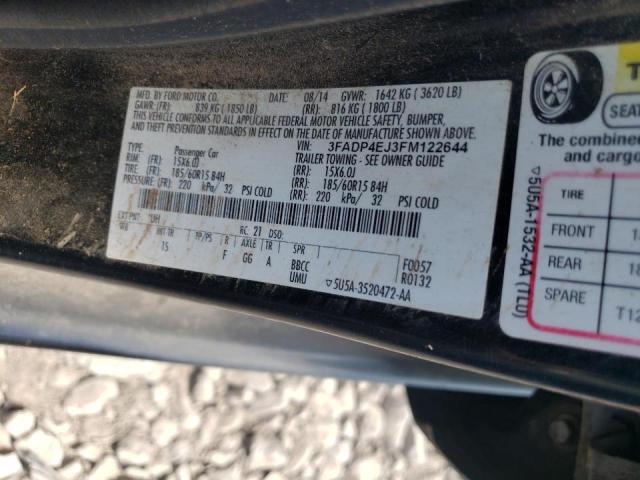 Photo 10 from auction – 2015 FORD FIESTA SE with VIN 3FADP4EJ3FM122644