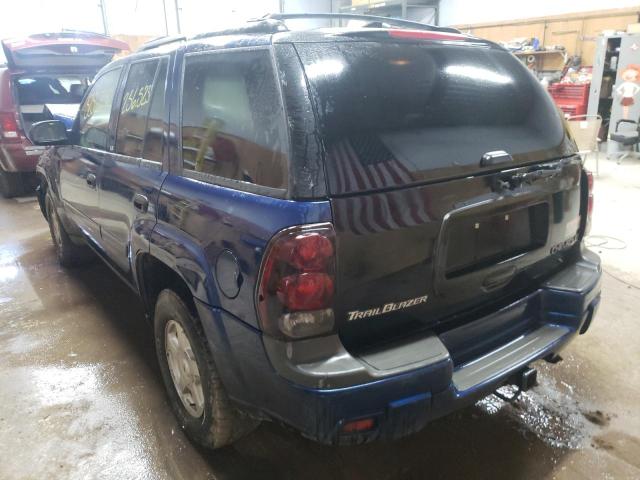 Photo 3 from auction – 2002 CHEVROLET TRAILBLAZE with VIN 1GNDS13S222373554