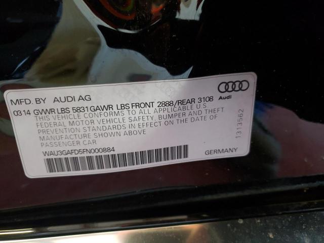 Photo 10 from auction – 2015 AUDI A8 L QUATT with VIN WAU3GAFD5FN000884