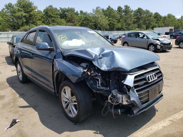 Photo 1 from auction – 2018 AUDI Q3 PREMIUM with VIN WA1ECCFS6JR018663