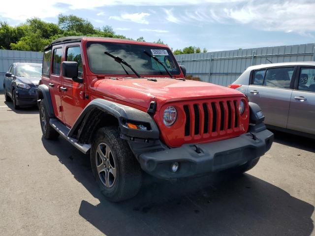 JEEP WRANGLER U 2018 with VIN 1C4HJXDG7JW151920 - Photo from auction