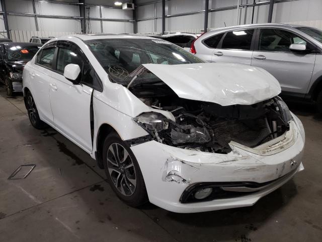 HONDA CIVIC EXL 2013 with VIN 19XFB2F9XDE258884 - Photo from auction