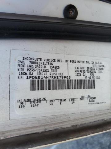 Photo 10 from auction – 1994 FORD ECONOLINE with VIN 1FDEE14H7RHB79905