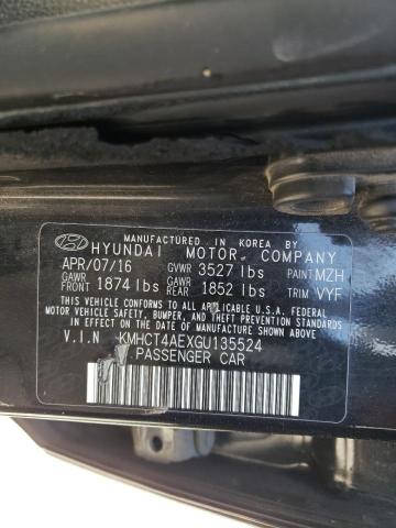 Photo 10 from auction – 2016 HYUNDAI ACCENT SE with VIN KMHCT4AEXGU135524