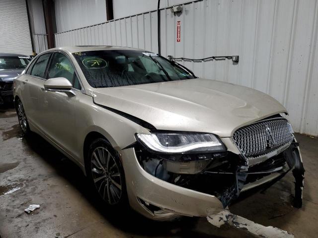 LINCOLN MKZ SELECT 2017 with VIN 3LN6L5D96HR612749 - Photo from auction
