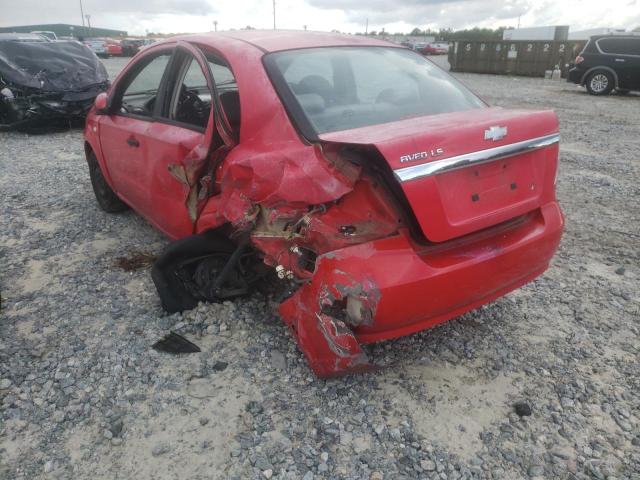 Photo 3 from auction – 2007 CHEVROLET AVEO BASE with VIN KL1TD56627B139319