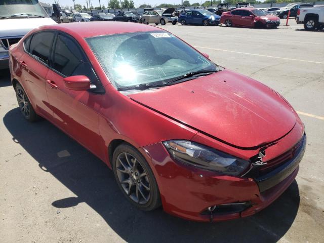 DODGE DART SXT 2013 with VIN 1C3CDFBH9DD197955 - Photo from auction