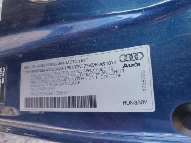 Photo 10 from auction – 2006 AUDI TT QUATTRO with VIN TRUUT28N561005627