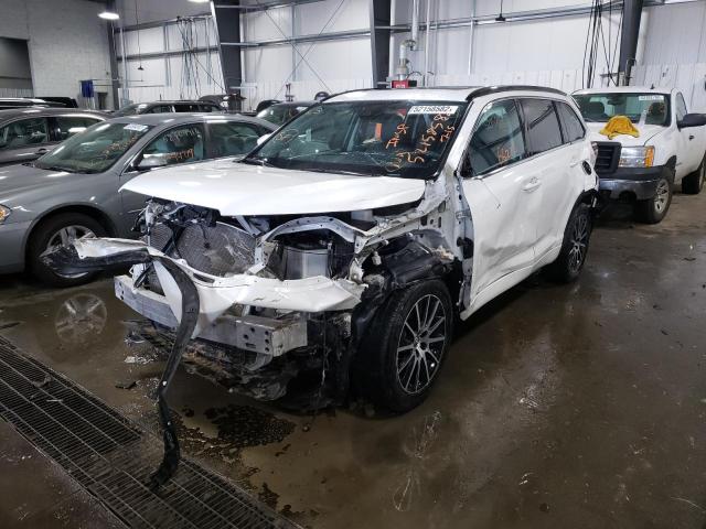 Photo 2 from auction – 2018 TOYOTA HIGHLANDER with VIN 5TDJZRFH7JS894959