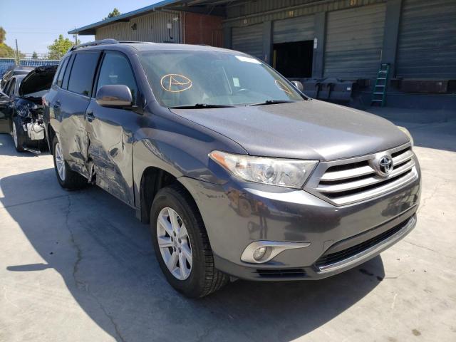 TOYOTA HIGHLANDER 2013 with VIN 5TDZA3EH4DS044266 - Photo from auction