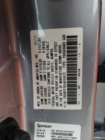 Photo 10 from auction – 2018 ACURA TLX with VIN 19UUB1F36JA004473