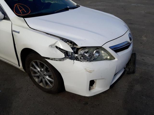 Photo 9 from auction – 2010 TOYOTA CAMRY HYBR with VIN 4T1BB3EK2AU117597