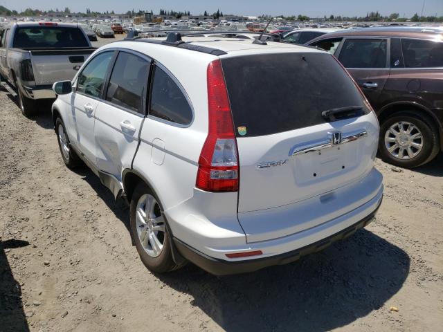 Photo 3 from auction – 2011 HONDA CR-V EXL with VIN 5J6RE3H76BL014489