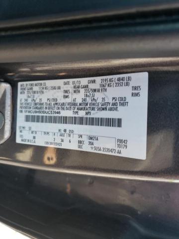 Photo 10 from auction – 2013 FORD ESCAPE SEL with VIN 1FMCU9H93DUC53946