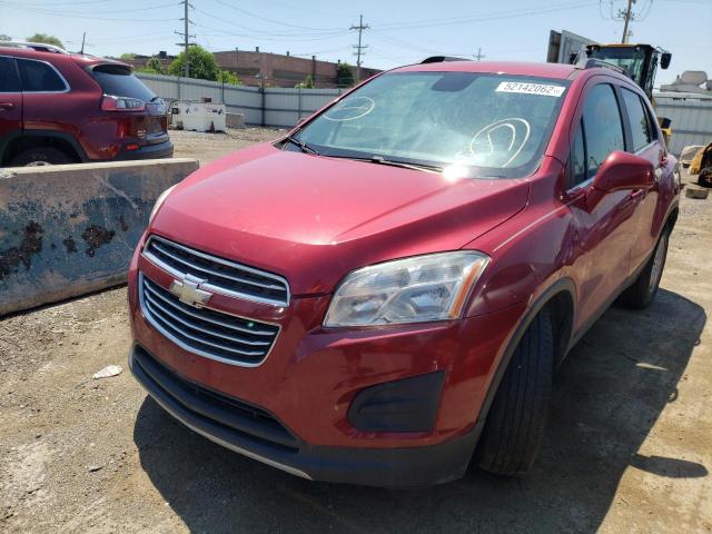 Photo 2 from auction – 2015 CHEVROLET TRAX 1LT with VIN KL7CJLSB2FB209955
