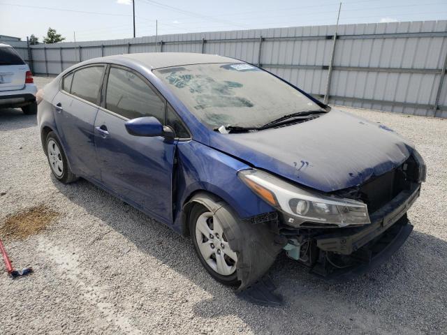 KIA FORTE LX 2017 with VIN 3KPFK4A73HE084650 - Photo from auction