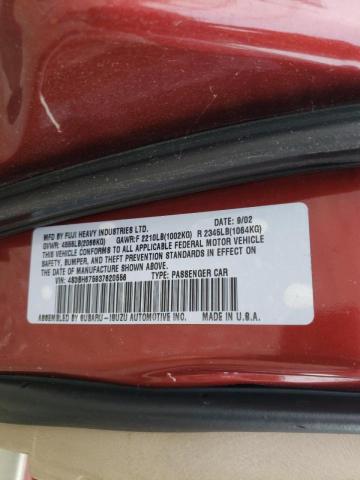 Photo 10 from auction – 2003 SUBARU LEGACY OUT with VIN 4S3BH675937620556