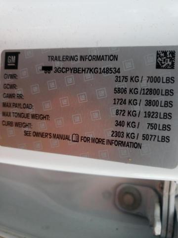 Photo 10 from auction – 2019 CHEVROLET SILVERADO with VIN 3GCPYBEH7KG148534