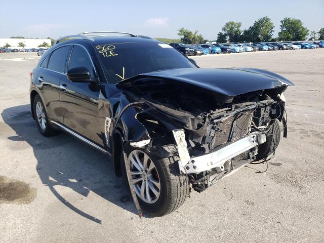 INFINITI FX35 2012 with VIN JN8AS1MW9CM151343 - Photo from auction