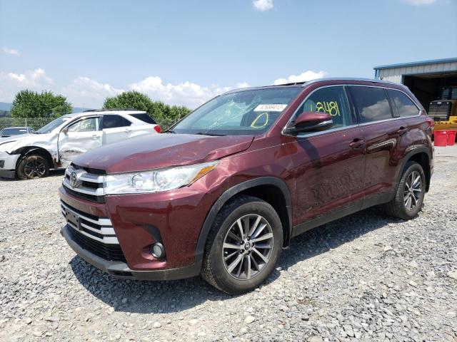 Photo 2 from auction – 2019 TOYOTA HIGHLANDER with VIN 5TDJZRFH7KS740298